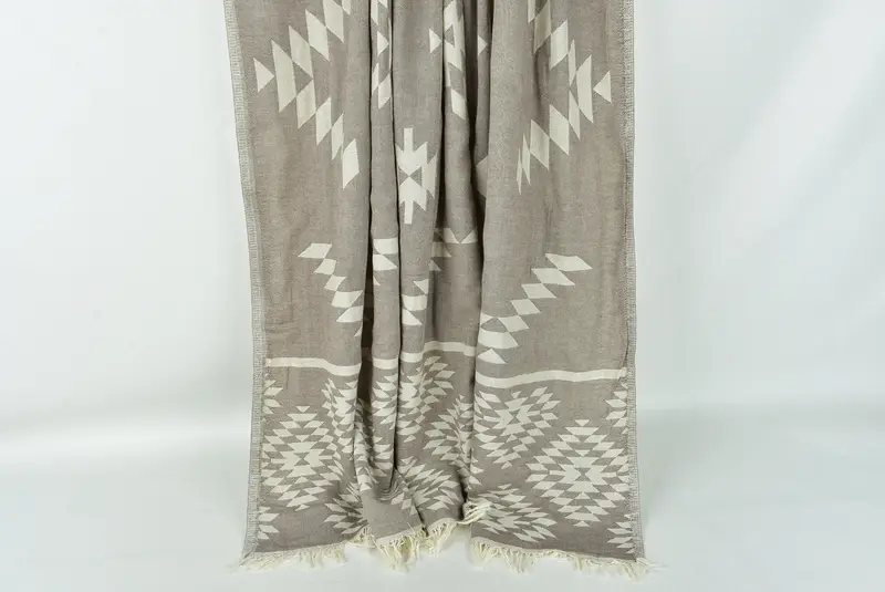 84x56 Cotton Kilim Towel, Personalized Gift For Him, Beach Wedding Favor, Bachelorette Gifts, Custom Shower Curtain, Custom Blanket, Wedding Favors - 8