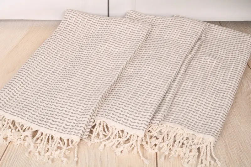 Best Friend Gift, 70x40 Cotton Diamond Towel, Lightweight Turkish towel, Grandma Gift, Bridesmaid Gift, Turkish Towel Bulk, Personalized Towel Gift - 6