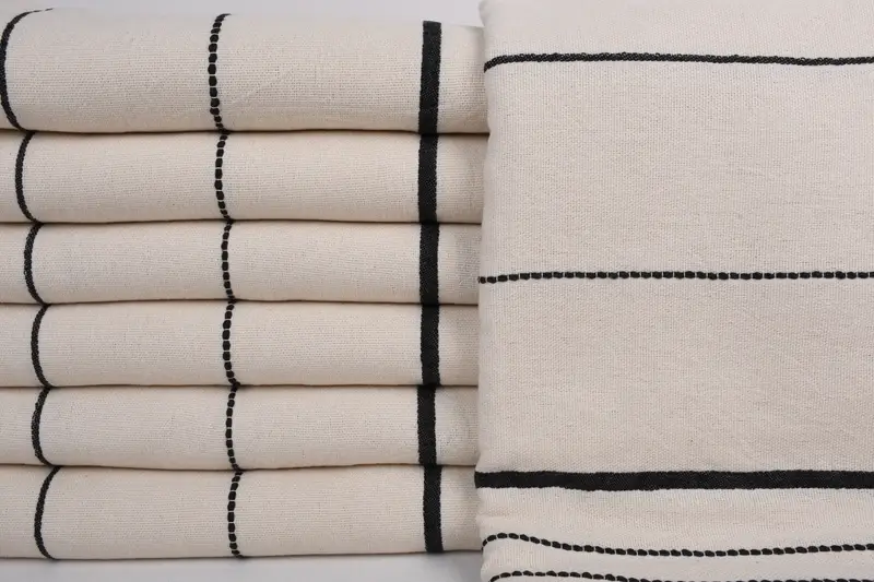 Personalised Gift, Fouta towel, 70x40 Cotton Striped Towel, Yoga Towel, Personalized Wedding Gift, Gifts For Him, Holiday Towel, Cute Beach Towel - 1