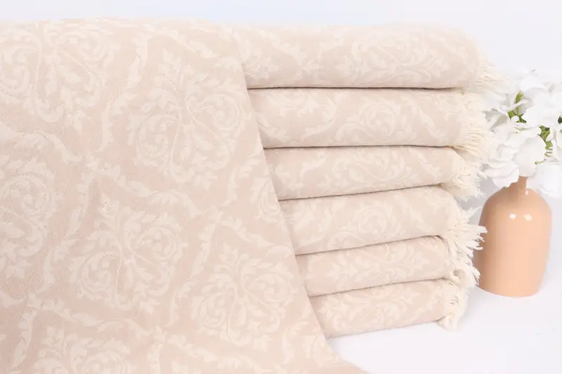 Turkish Hand Towel, 40x24 Cotton Baroque Towel, Valentine Day Gift For Her, Kitchen Towel, Bathroom Towels, Wedding Hand Made Gift, Gift For Bride - 2