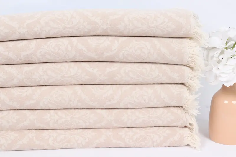 Turkish Hand Towel, 40x24 Cotton Baroque Towel, Valentine Day Gift For Her, Kitchen Towel, Bathroom Towels, Wedding Hand Made Gift, Gift For Bride - 4