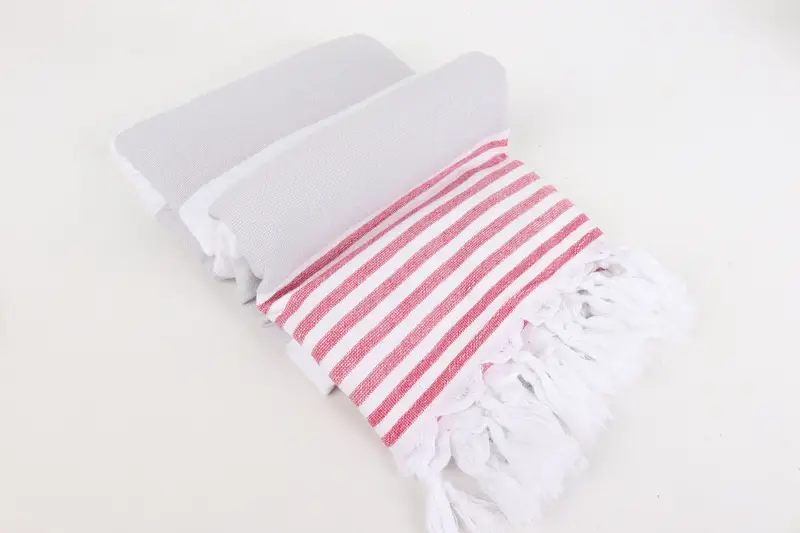 Personalized Gift, 68x36 Cotton Striped Terry Towel, Lightweight towel, Guest Towel, Cotton towel, Engagement Gift, Girls Weekend Getaways Gifts - 6