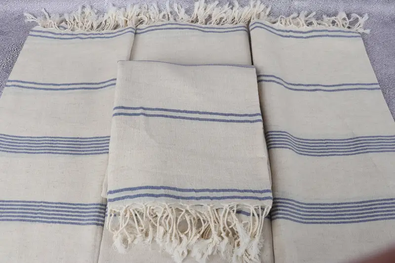Bridal Shower Gift, Gym Towel, 80x36 Cotton Striped Towel, Best Friend Gift Ideas, Turkish Towel Beach, Spa Gift Towel, Monogram Turkish Towel - 4
