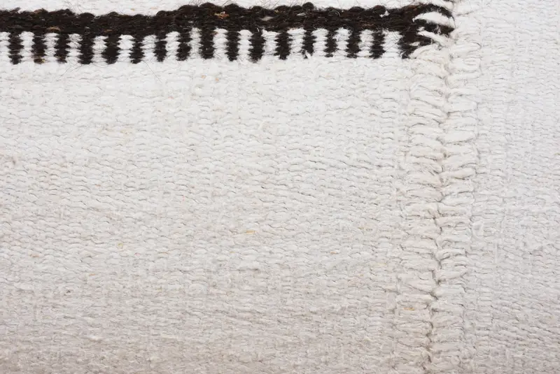 Pillow Cover, Pillow for Sofa, Toss Pillow Cover, Boho Throw Cushion Case, 12x36 White Cushion, Interior Designer Pillow, Turkish Kilim Pillow - 3