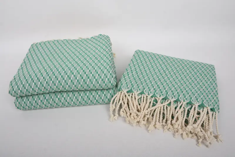 Peshtemal beach towel with unique design, Travel Towel, Custom Towel, Large Turkish Towel, Home Gift, 68x40 Cotton Geometric Towel, Wedding Gift - 7