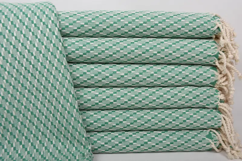 Peshtemal beach towel with unique design, Travel Towel, Custom Towel, Large Turkish Towel, Home Gift, 68x40 Cotton Geometric Towel, Wedding Gift - 1