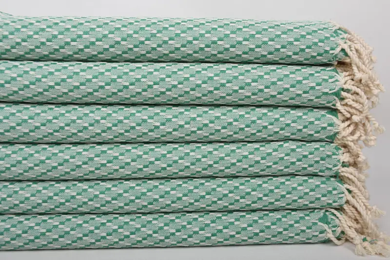 Peshtemal beach towel with unique design, Travel Towel, Custom Towel, Large Turkish Towel, Home Gift, 68x40 Cotton Geometric Towel, Wedding Gift - 3