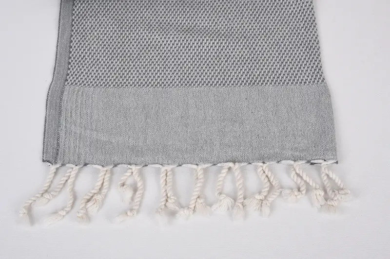 44x24 Pamuklu Polka Nokta havlu, Özel Türk havlu, özel el havlu, tatil havlu, Türk el havlu, hediye havlu, monogramlı el havlu - 3