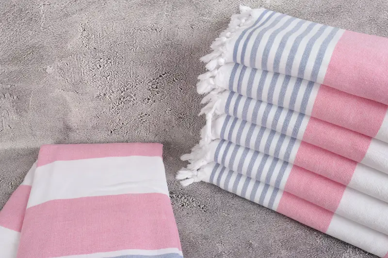 Bachelorette Party Gifts Bridesmaids, Custom Beach Towel, Turkish towel, Anniversary Gift For Her, 68x36 Cotton Striped Terry Towel, Spa Gift Towel - 2