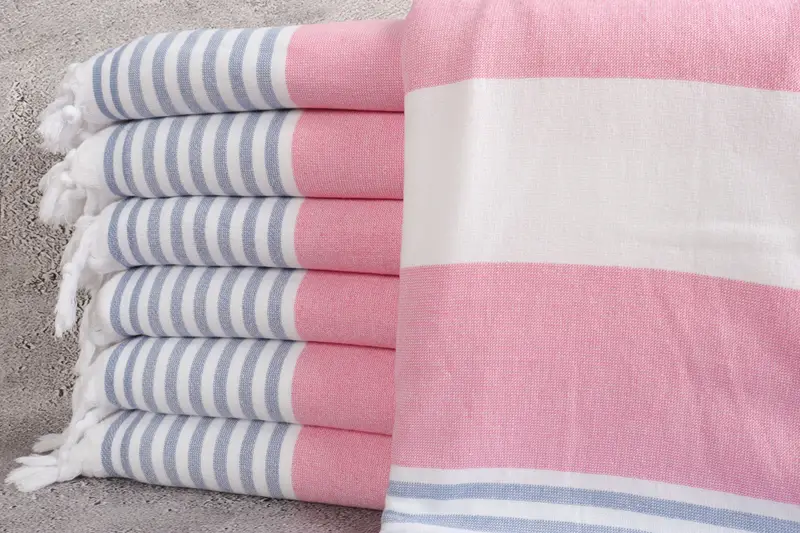 Bachelorette Party Gifts Bridesmaids, Custom Beach Towel, Turkish towel, Anniversary Gift For Her, 68x36 Cotton Striped Terry Towel, Spa Gift Towel - 1