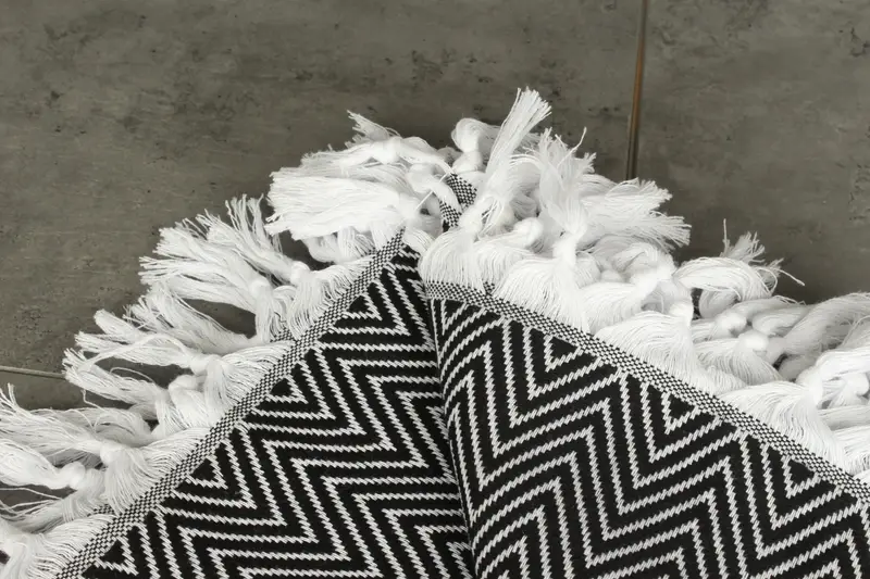 Turkish Blanket, Custom Wedding Gifts, Wedding Gift Ideas, Beach Wedding Favor, 96x80 Cotton Chevron Towel, Bachelorette Party Items, Woven Blanket - 4
