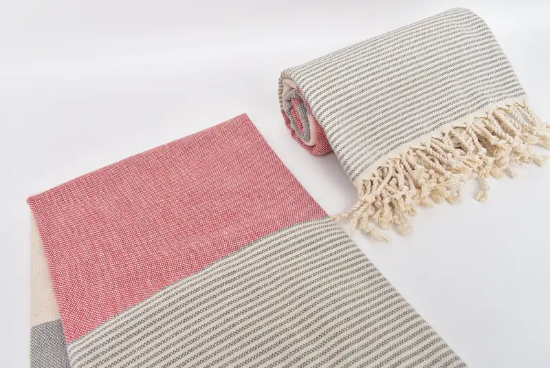 Guest Towel, Personalized Towel, 70x40 Cotton Striped Towel, Friends Beach Towel, Sand-free towel, Bachelorette Party Decorations, Bridesmaid Favors - 7