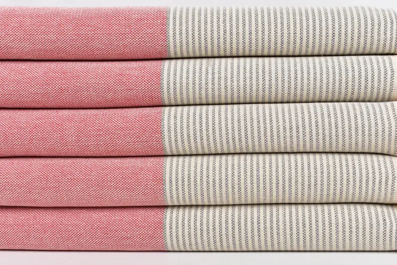 Guest Towel, Personalized Towel, 70x40 Cotton Striped Towel, Friends Beach Towel, Sand-free towel, Bachelorette Party Decorations, Bridesmaid Favors - 2