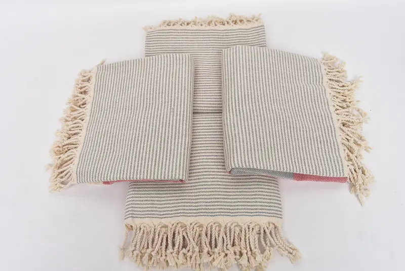 Guest Towel, Personalized Towel, 70x40 Cotton Striped Towel, Friends Beach Towel, Sand-free towel, Bachelorette Party Decorations, Bridesmaid Favors - 6