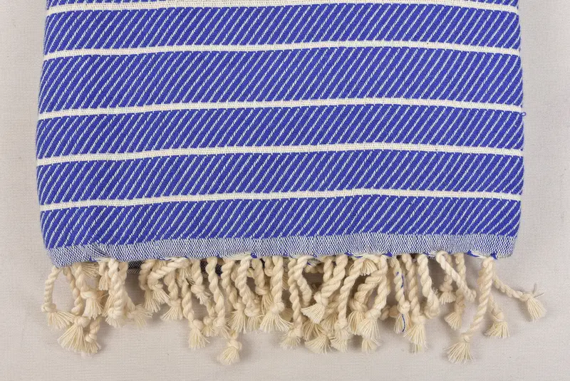Lightweight towel, Quick-dry towel, 70x40 Bamboo Herringbone Towel, Unique Wedding Gift, Handmade Turkish hammam towel, Baby Boy Gift, Summer Gift - 8