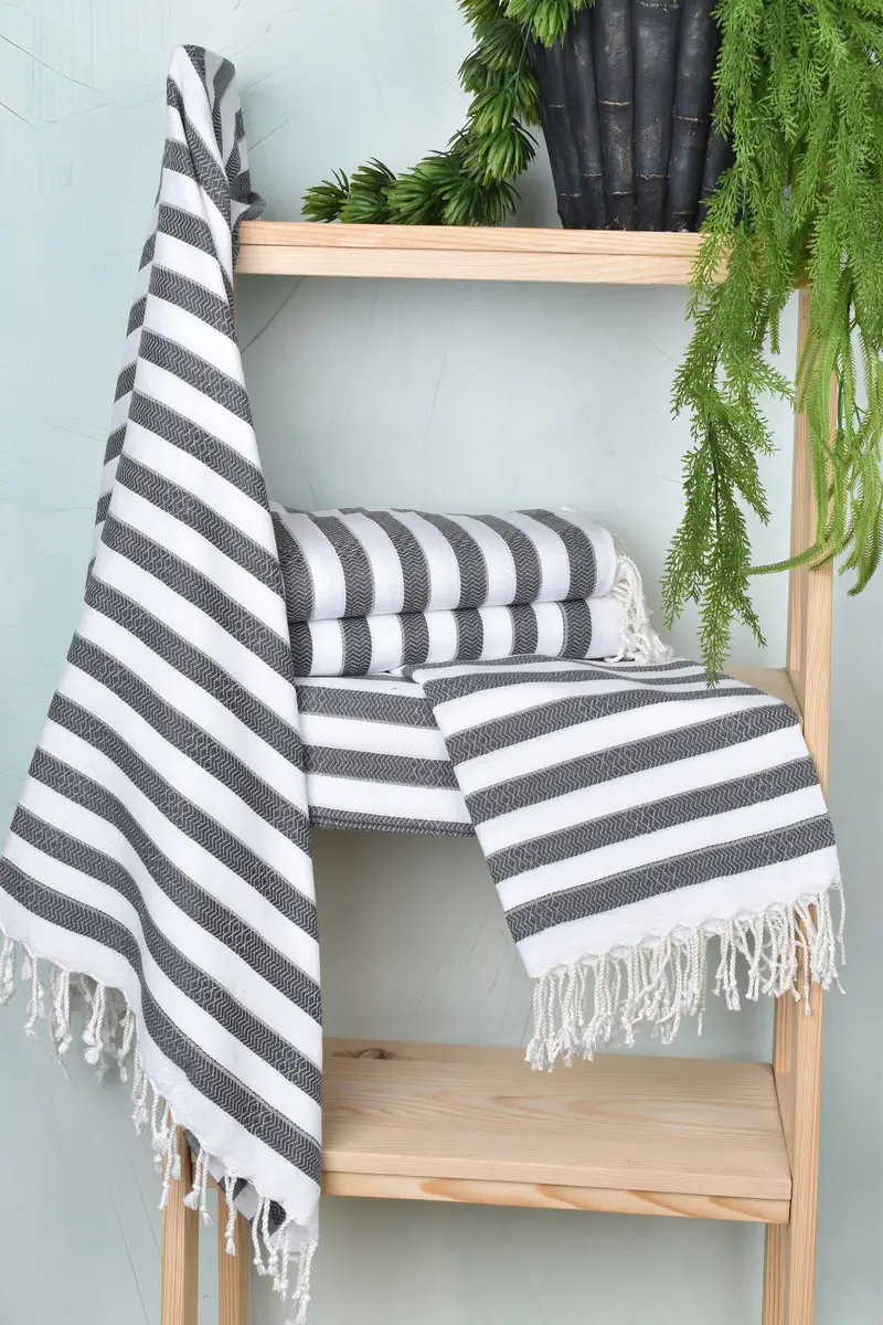 Halloween Bachelorette Party Favors, Bachelorette Party Favor, 70x36 Cotton Striped Towel, Quick-dry towel, Gift For Him, Beach Towel Bulk - 6