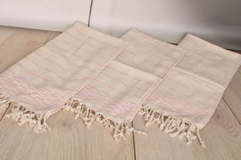 Personalized Kitchen Towel, Kitchen Towel, 36x18 Cotton Striped Design Towel, Small Bath Towels, Mother Of The Groom Gift, Wedding Hand Made Gift - 6