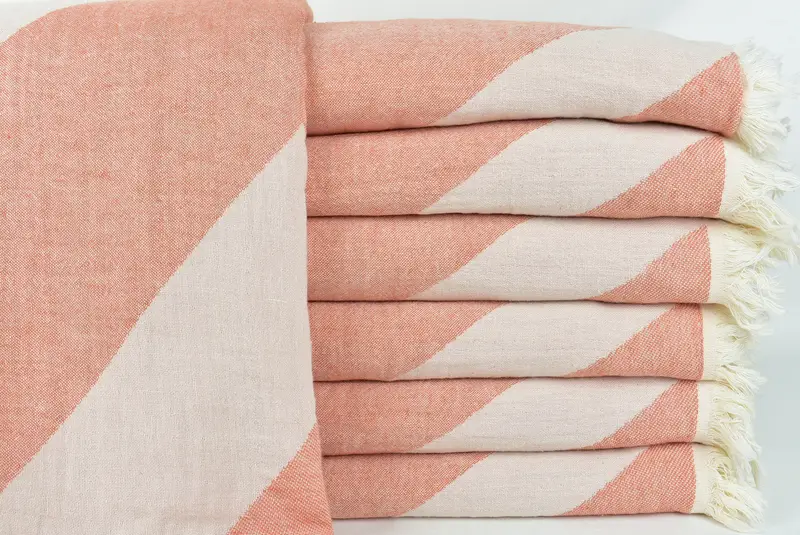 Turkish Bedspread, Monogram Beach Blanket, Bridal Gifts, Bridal Shower Gift, Boho Throw Blankets, 84x76 Cotton Geometric Towel, Bachelorette Gifts - 3