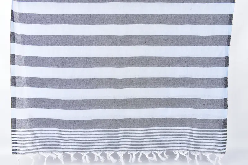 Handmade Gift, Gift For Bride, Beach Towel Gift, Turkish beach towel, Monogrammed Turkish Towel, Bachelorette Towel, 68x36 Cotton Striped Towel - 8