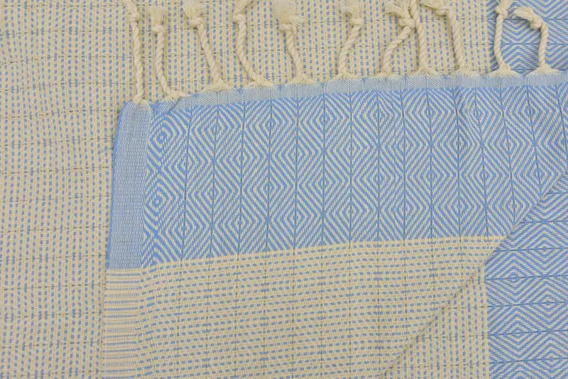Gift For Her, Monogram Turkish Towel, Thin and lightweight Turkish peshtemal, Turkish bath towel, 70x40 Cotton Diamond Towel, Engagement Gift - 7