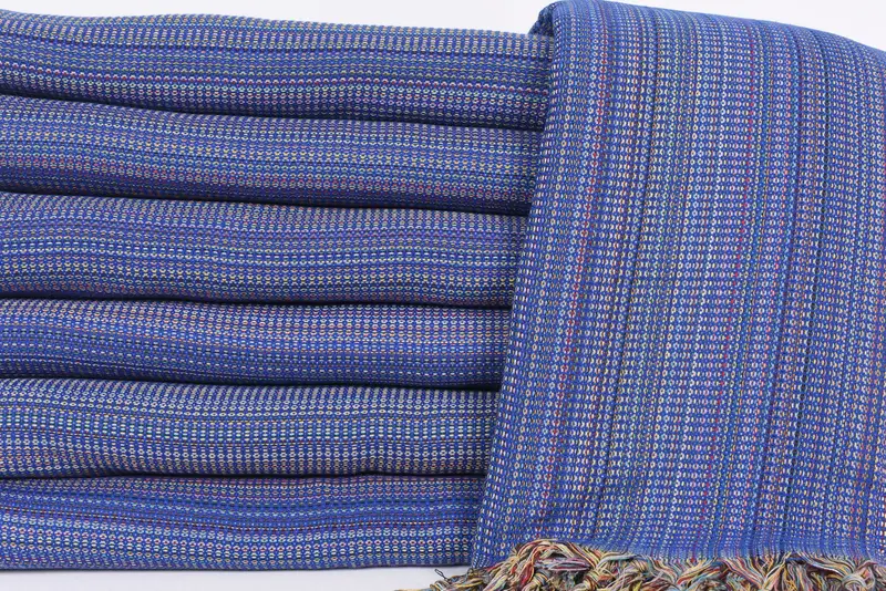 Throw Blanket, Bedspread, Woven Throw Blanket, Bridal Party Gifts, 100x80 Cotton Waffle Towel, Extra Large Tablecloth, Thanksgiving Tablecloth - 2