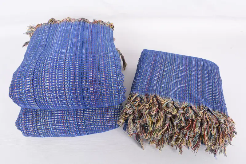 Throw Blanket, Bedspread, Woven Throw Blanket, Bridal Party Gifts, 100x80 Cotton Waffle Towel, Extra Large Tablecloth, Thanksgiving Tablecloth - 7