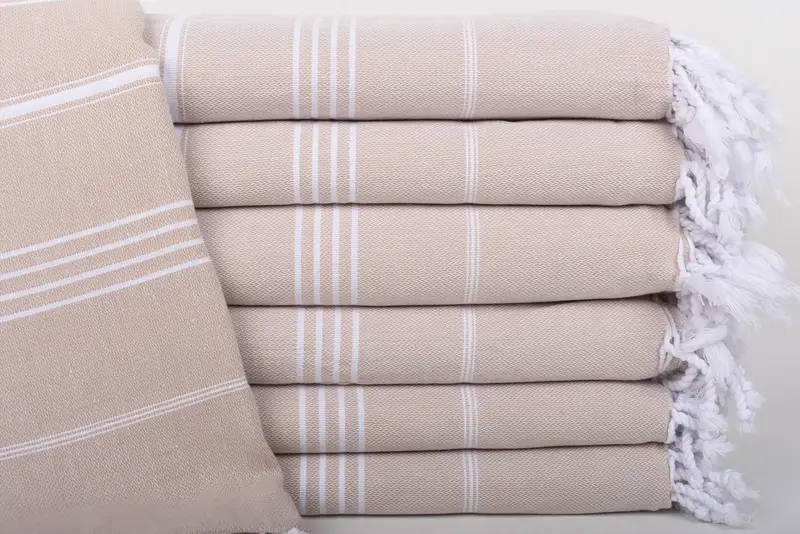 Family Gift Basket, Custom Blanket, Tablecloth, Valentines Day Gift, Bedspread, 88x60 Cotton Striped Towel, Turkish Bedcover, Wedding Hand Made Gift
