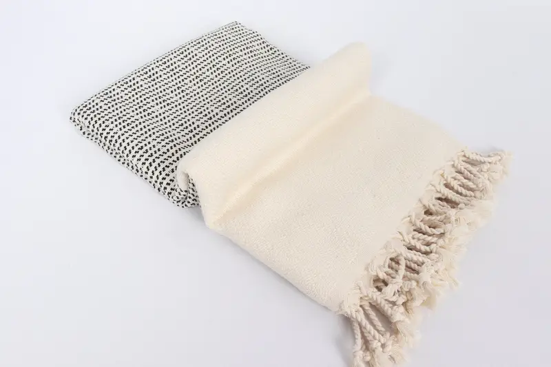 Quick-Dry Beach Towel, Embroidered Turkish Towel, Wedding Day Gift For Bride, 70x40 Cotton Diamond Towel, Turkish Towel USA, Beach towel, Yoga Towel - 6