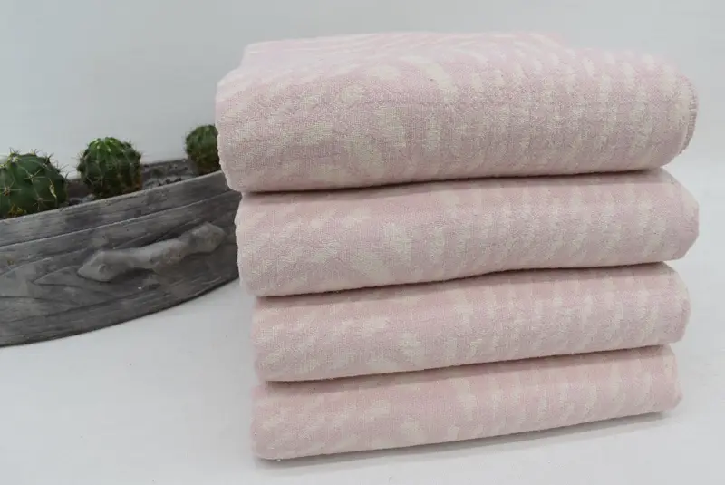 Custom Towel, Organic Turkish towel, Custom Beach Towels, 68x36 Cotton Patterned Towel, Bridal Shower Gift, Personalized Gift For Her, Wedding Towel - 7