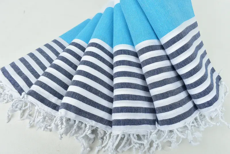 70x40 Cotton Striped Towel, Unique Wedding Gift, Home Decor Gifts, Turkish Beach Towel Bulk, Wedding Gift, Personalized Wedding Gift, Xmas Gifts - 4