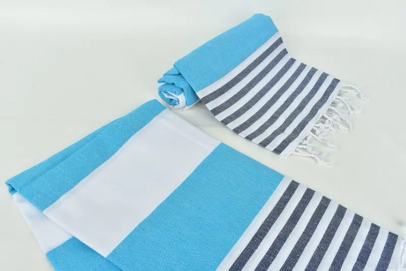 70x40 Cotton Striped Towel, Unique Wedding Gift, Home Decor Gifts, Turkish Beach Towel Bulk, Wedding Gift, Personalized Wedding Gift, Xmas Gifts - 7