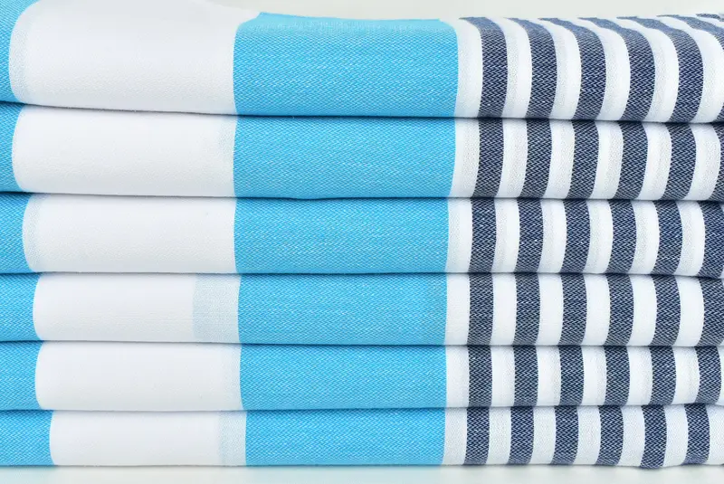 70x40 Cotton Striped Towel, Unique Wedding Gift, Home Decor Gifts, Turkish Beach Towel Bulk, Wedding Gift, Personalized Wedding Gift, Xmas Gifts - 2