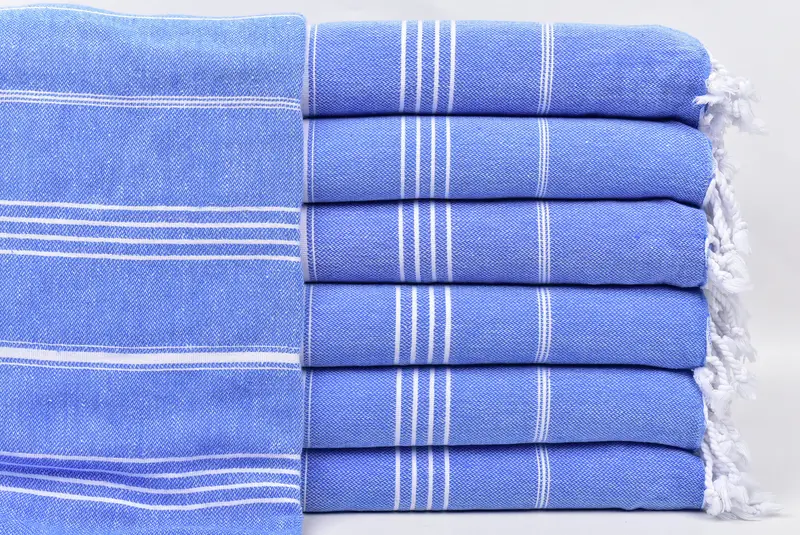 Toalla Peshtemal, Peshtemal turco suave y orgánico para uso de spa de lujo, regalo para novia, toalla a rayas de algodón de 70x40, toalla turca, toalla de regalos de boda - 1