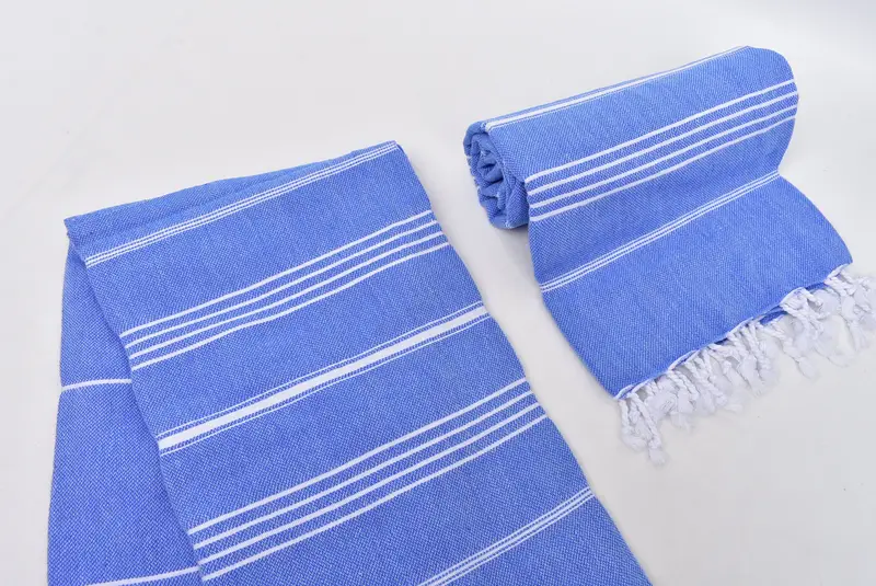 Toalla Peshtemal, Peshtemal turco suave y orgánico para uso de spa de lujo, regalo para novia, toalla a rayas de algodón de 70x40, toalla turca, toalla de regalos de boda - 7