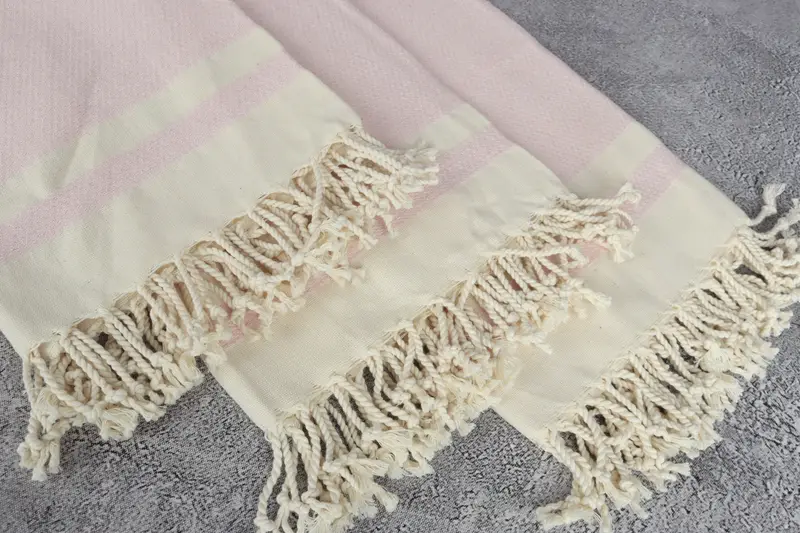Bridesmaid Proposal Gift, Travel towel, Wedding Gifts Towel, Mexico Bachelorette Party Gifts, Turkish bath towel, 70x40 Cotton Striped Towel - 5