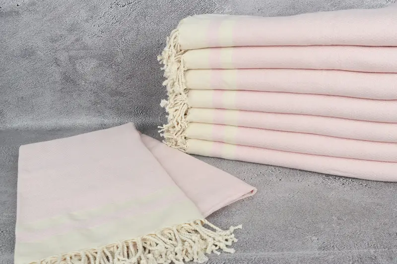 Bridesmaid Proposal Gift, Travel towel, Wedding Gifts Towel, Mexico Bachelorette Party Gifts, Turkish bath towel, 70x40 Cotton Striped Towel - 2