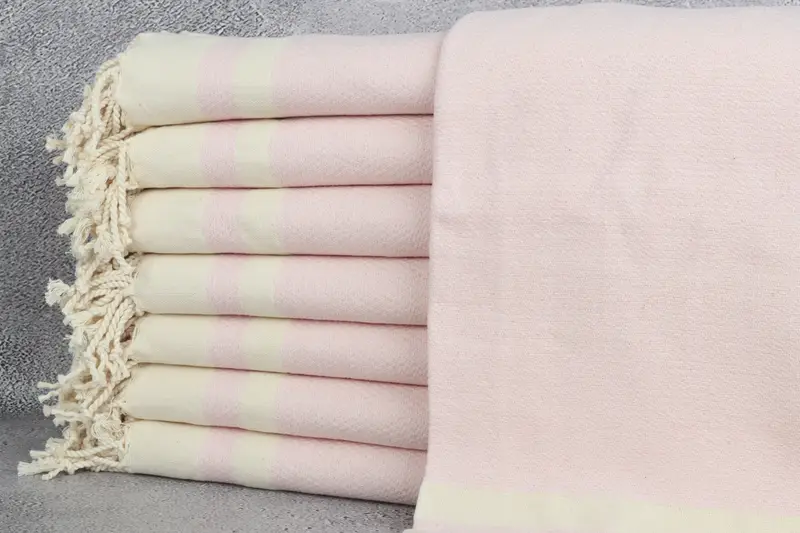 Bridesmaid Proposal Gift, Travel towel, Wedding Gifts Towel, Mexico Bachelorette Party Gifts, Turkish bath towel, 70x40 Cotton Striped Towel - 1
