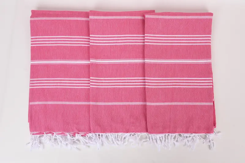 Monogram Turkish Towel, Handmade Gift, Quick-dry travel peshtemal towel, Bridal Shower Favors, Customized Towels, 70x40 Cotton Striped Towel - 7