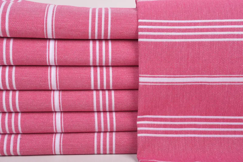 Monogram Turkish Towel, Handmade Gift, Quick-dry travel peshtemal towel, Bridal Shower Favors, Customized Towels, 70x40 Cotton Striped Towel - 1