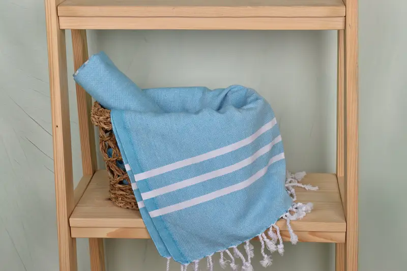 40x24 Baumwollstreifenhandtuch, türkisches Handtuch, Brautjungferngeschenke, Geschenk für Hochzeitstag, kleine Badetücher, personalisiertes Hochzeitsgeschenk für Paare - 4
