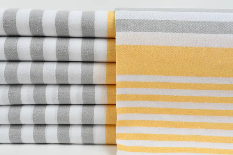 Bachelorette Beach Towel, 68x36 Cotton Striped Towel, Thin towel, Bridal Shower Favor, Bachelorette Party Gift, Gift For Wedding Day, Luxury towel - 1
