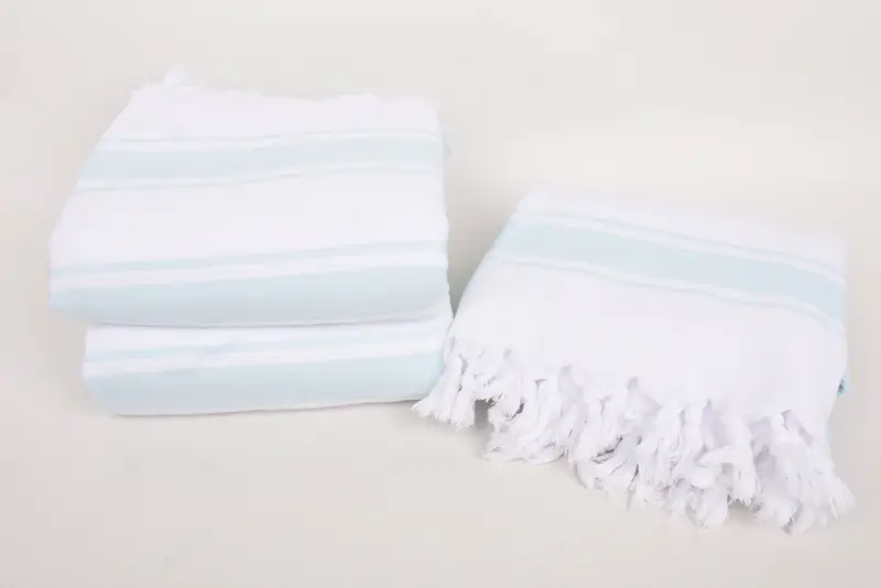 Travel towel, Bridesmaid Favors, Bridesmaid Gifts, 68x36 Cotton Striped Terry Towel, Miami Bachelorette Party Favors, Bridal Shower Gift - 7