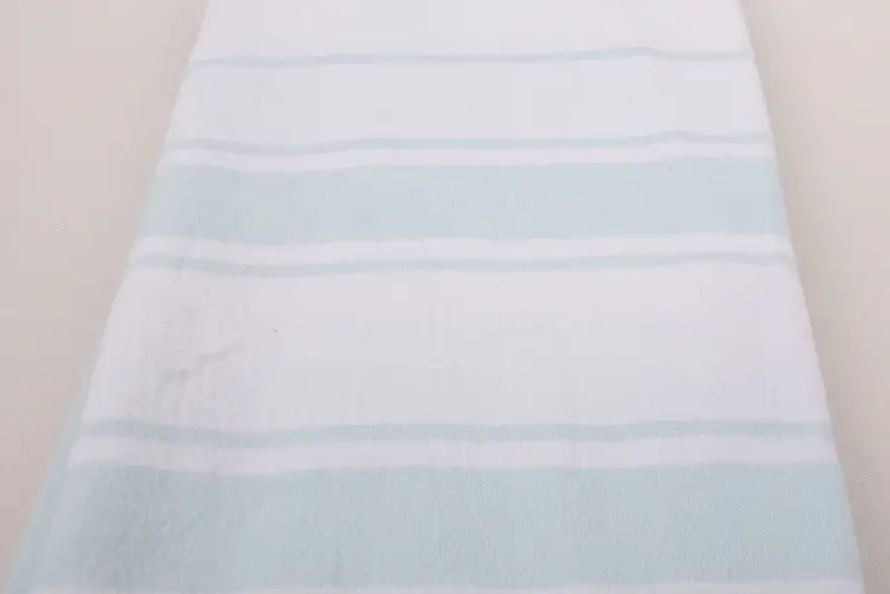 Travel towel, Bridesmaid Favors, Bridesmaid Gifts, 68x36 Cotton Striped Terry Towel, Miami Bachelorette Party Favors, Bridal Shower Gift - 4