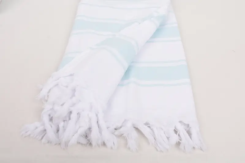 Travel towel, Bridesmaid Favors, Bridesmaid Gifts, 68x36 Cotton Striped Terry Towel, Miami Bachelorette Party Favors, Bridal Shower Gift - 8