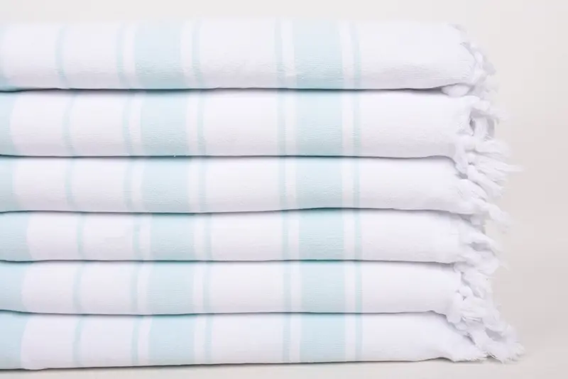 Travel towel, Bridesmaid Favors, Bridesmaid Gifts, 68x36 Cotton Striped Terry Towel, Miami Bachelorette Party Favors, Bridal Shower Gift - 3