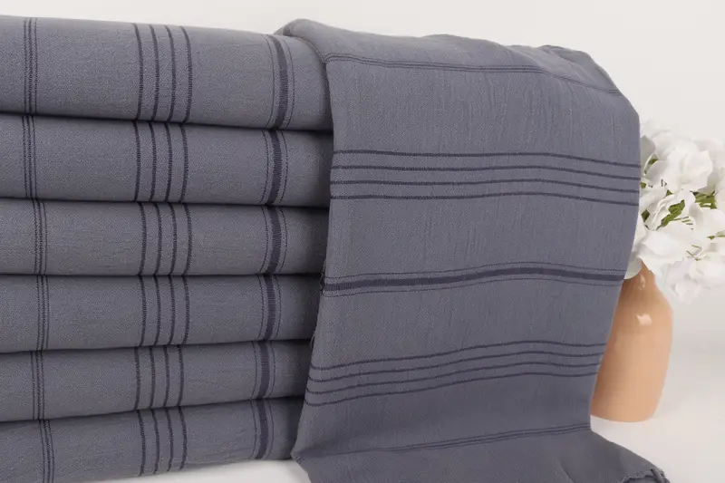 Personalized Gifts, 64x36 Cotton Striped Stonewashed Towel, Turkish Towel USA, Spa Towel, Family Gift Basket, Personalized Wedding Gift, Spa Gift - 2