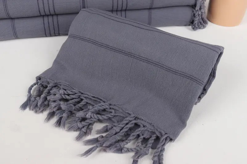 Personalized Gifts, 64x36 Cotton Striped Stonewashed Towel, Turkish Towel USA, Spa Towel, Family Gift Basket, Personalized Wedding Gift, Spa Gift - 4