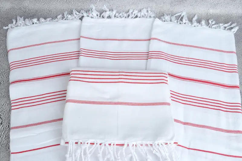 Bachelorette Party Gift, Scarf Towel, Beach Size Towel, Anniversary Gift For Her, 70x40 Cotton Striped Towel, Beach Towel Gift, Monogram Beach Towel - 4