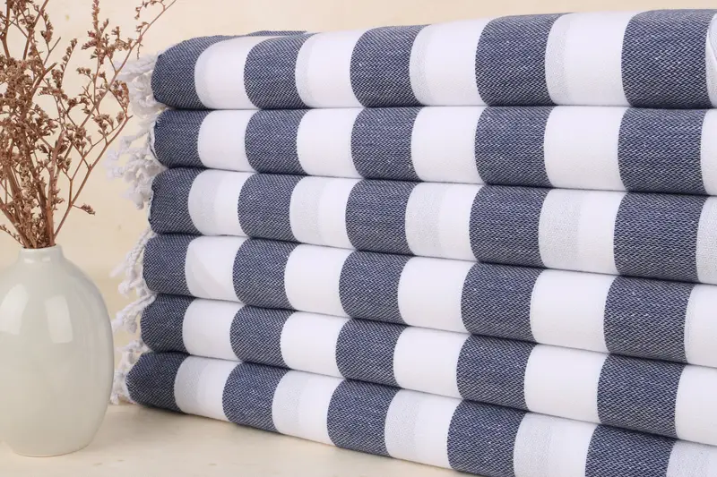 Gift For Her, 70x40 Cotton Striped Towel, Bachelor Party Favors, Personalized Home Gift Wedding, Bridesmaid Gift Towel, Quick-dry towel, Spa Towel - 1