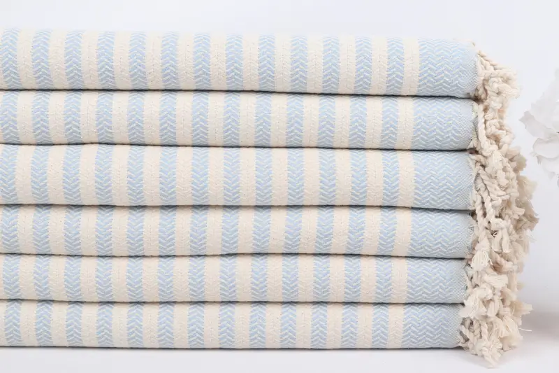 Bridesmaid Gift, 70x40 Cotton Chevron Towel, Gift For Bride, Organic Turkish towel, Bachelorette Party Favors, Turkish Towel Monogram, Pool Towels - 3